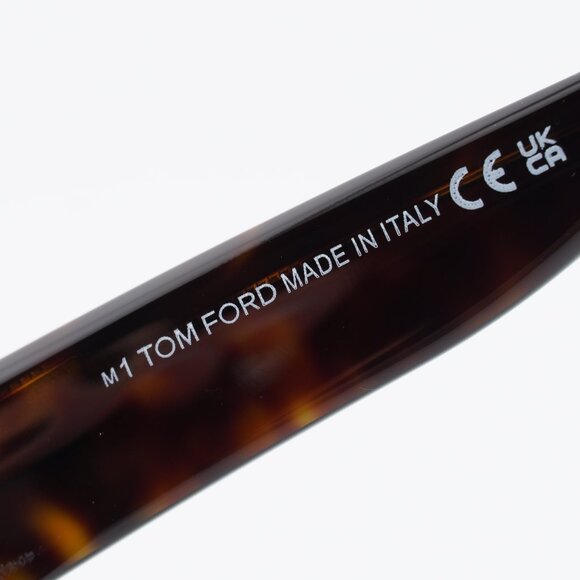Tom Ford Athena FT1190 52H Sunglasses Havana Cat Eye Frame, Polarized Lenses main image 5